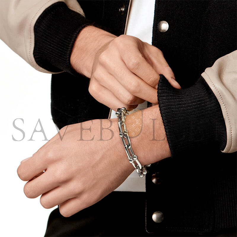 TIFFANY HARDWEARLARGE LINK BRACELET IN STERLING SILVER